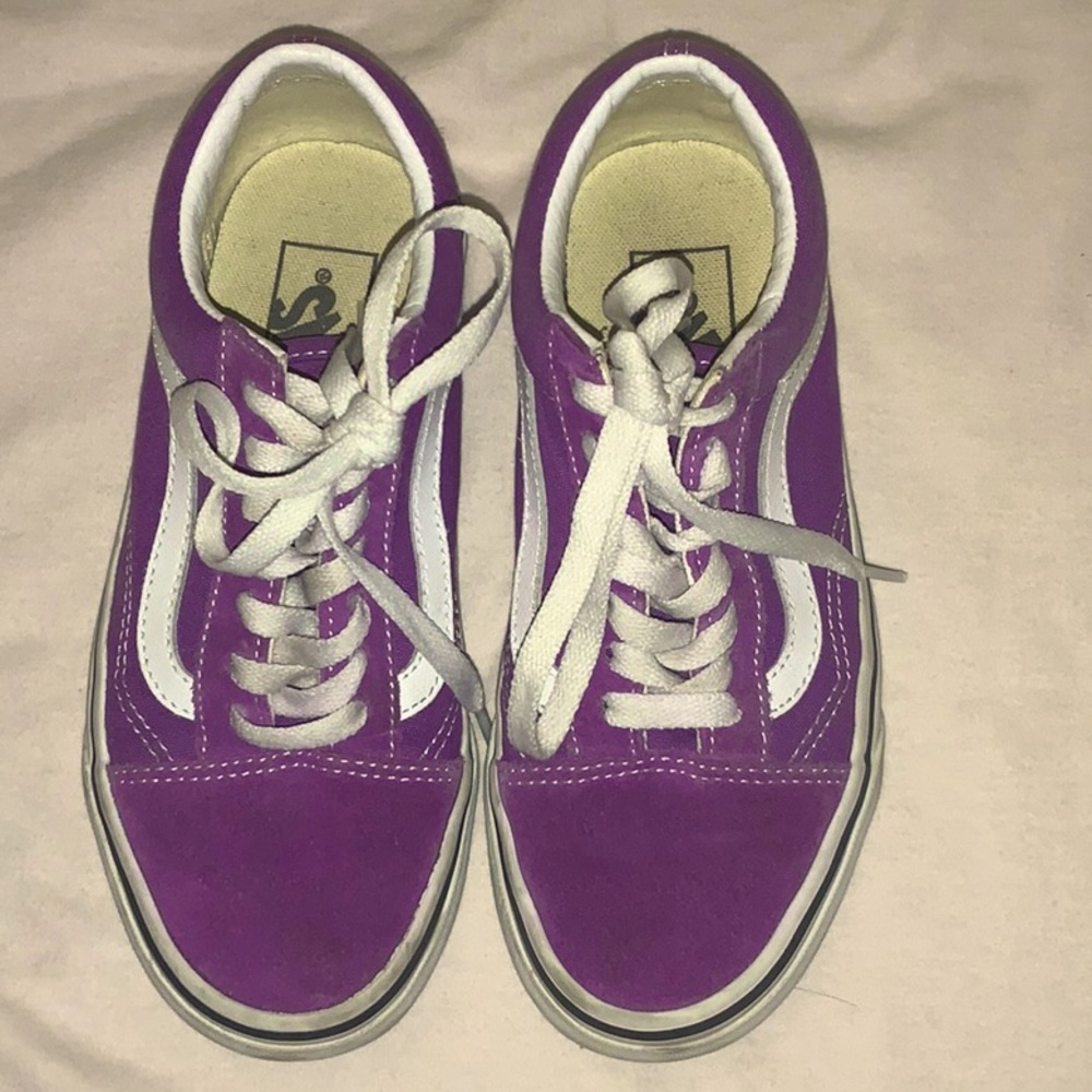Purple  vans
